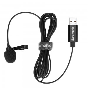 Saramonic SR-ULM10 USB Lavalier microphone for PC & MAC